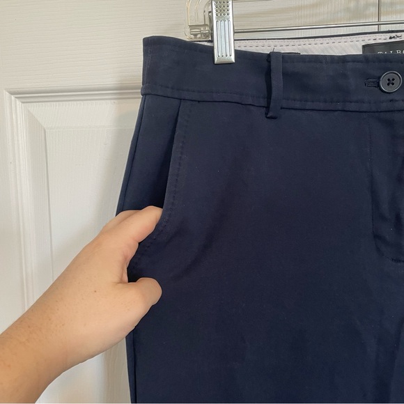 Talbots Navy Blue Barely Boot Pants - Picture 3 of 6